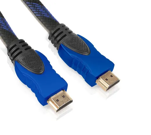 Inca Ihk-05T 5mt Örgülü Altın Uç 2.0v Hdmı Kablo 18 Gbps Bant Genişliği , 4K& 2K & Full Hd görseli 1