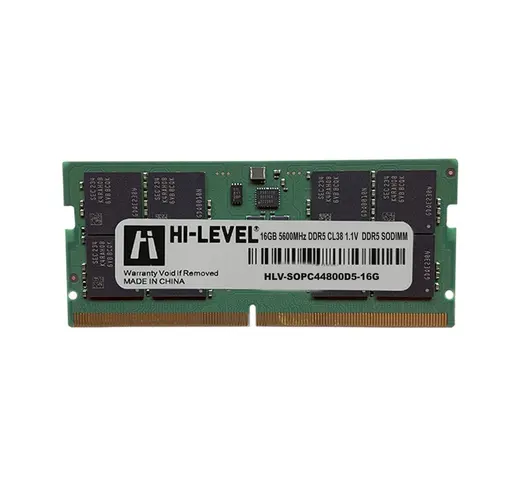 HI-LEVEL 16GB DDR5 5600MHZ CL46 NOTEBOOK RAM HLV-SOPC44800D5-16G