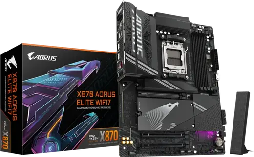 GIGABYTE X870 AORUS ELITE WIFI7 DDR5 HDMI-DP TYPEC PCIE 5.0 AM5 ATX görseli 6