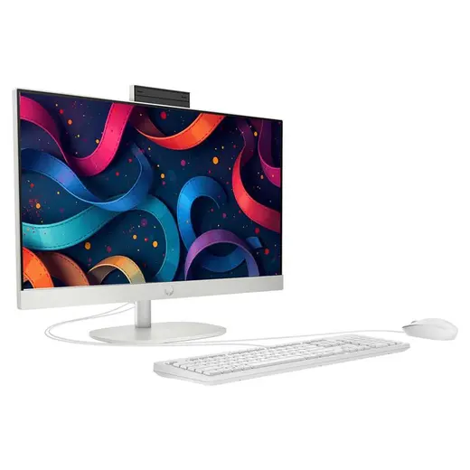 HP AIO PRO 240 G10 A1JY8ES I7-1355U 16GB 512SSD 23.8 DOS BEYAZ görseli 3