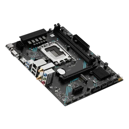MAXUN H610M WIFI6 ARGB HDMI PCIE 4.0 1700p mATX görseli 4