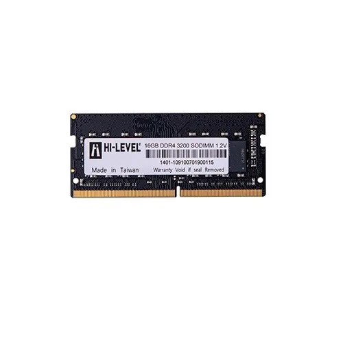 HI-LEVEL 16GB DDR4 3200MHZ NOTEBOOK RAM VALUE HLV-SOPC25600D4/16G görseli 1