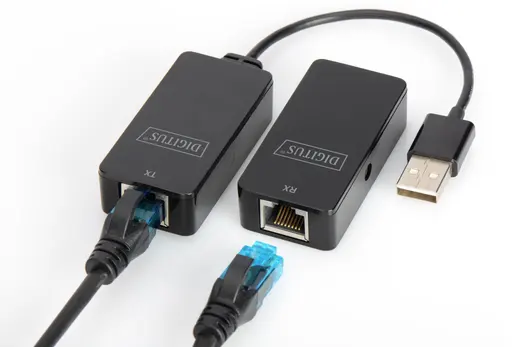 DIGITUS DA-70141 USB 2.0 MESAFE UZATMA CIHAZI CAT5/CAT5E/CAT6 50 MT