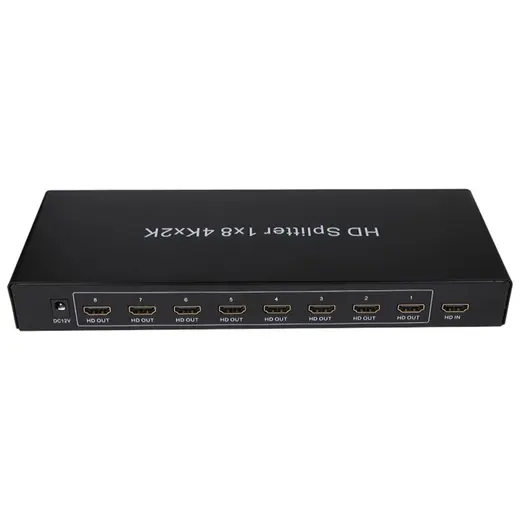 Vcom DD448 1-8 Port 1.4V 4k@30hz Metal Hdmi Splitter alternatif görünüm