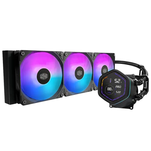 COOLER MASTER MASTERLIQUID CORE NEX DIGITAL ML360 ARGB SIVI SOGUTMA KIT (MLX-D36M-A18PA-RD)