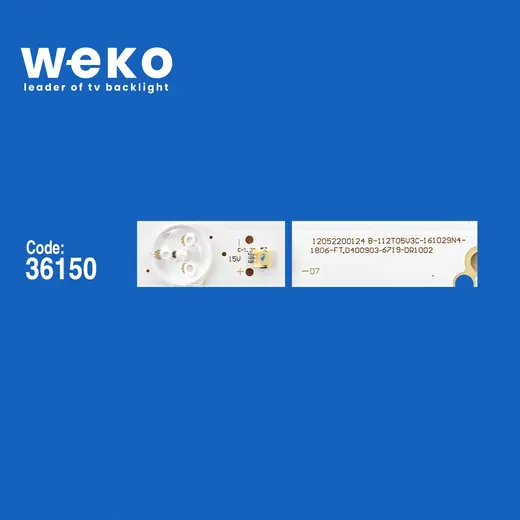 WKSET-5864 36150X4 SJ.HZ.D3950502-2835CS-F 4 ADET LED BAR alternatif görünüm