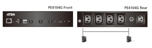 ATEN ATEN-PE4104G 4-Outlet IP Control Box görseli 3