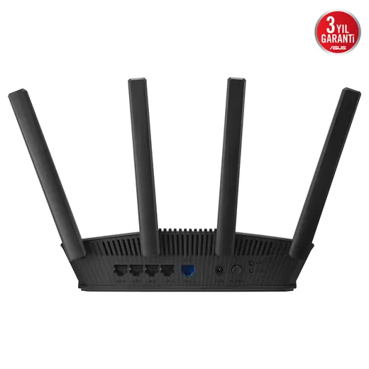 ASUS RT-BE55 BE3600 WIFI7 Dual Band EV Ofis Tipi Router görseli 3
