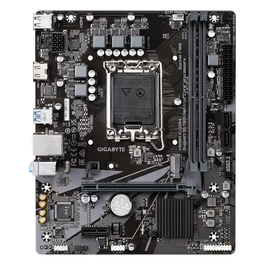 GIGABYTE H610M-K DDR4 1700P DDR4 SES GLAN HDMI SATA3 USB3.2 mATX alternatif görünüm