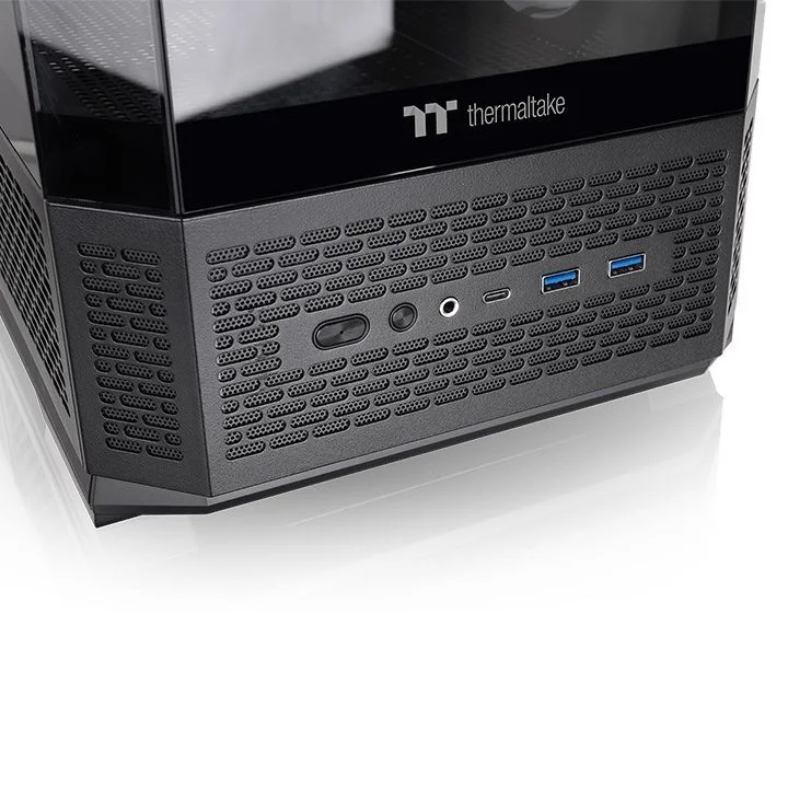 THERMALTAKE 1000W 80+ GOLD VIEW 370 TG CA-31N-10M1WE-00 4-ARGB Fanlı Gaming Mid-Tower PC Kasası