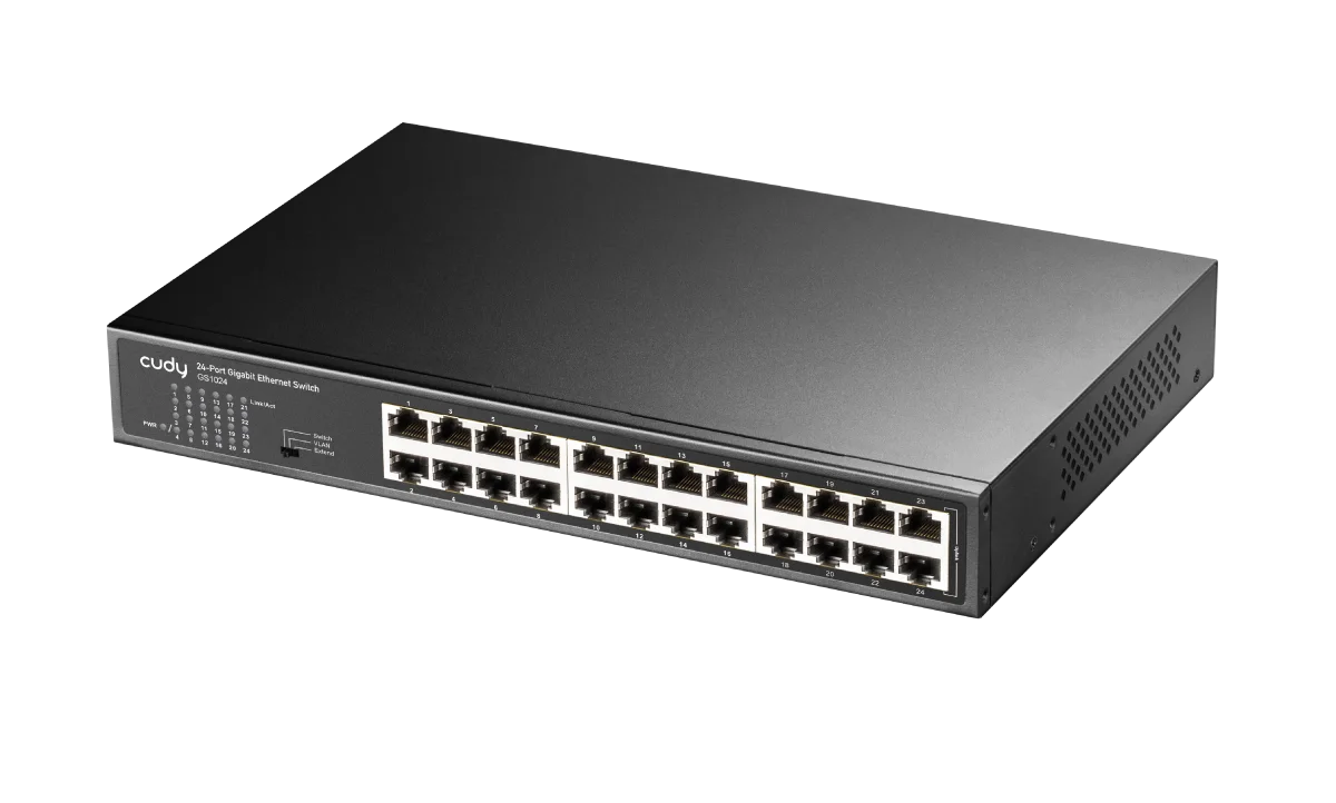 CUDY 24port Gigabit Yönetilemez Metal Switch TGS1024