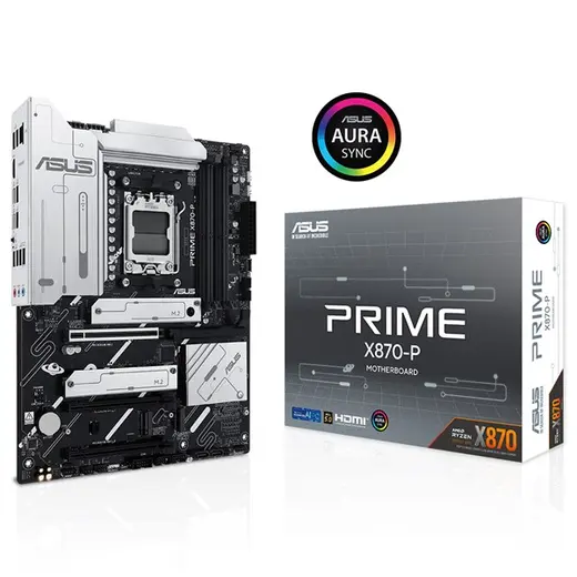 ASUS PRIME X870-P DDR5 HDMI DP PCIE 5.0 AM5 ATX görseli 6