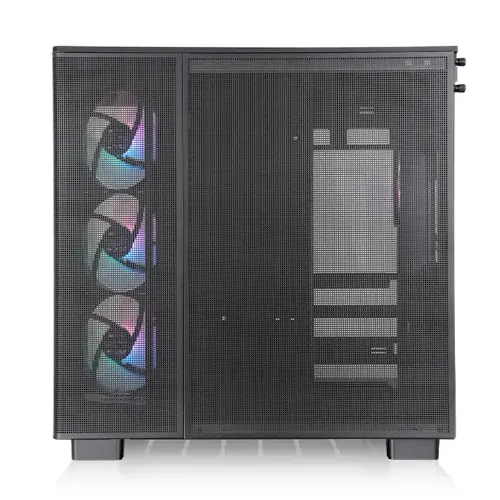 THERMALTAKE VIEW 380 CA-11E-00M1WN-00 4-ARGB Fanlı Gaming Mid-Tower PC Kasası görseli 3