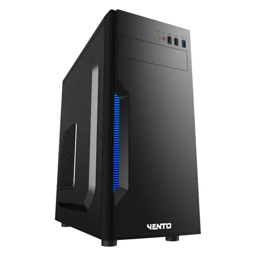 Vento TA-K61 350W Mid Tower Kasa Siyah-Gümüş