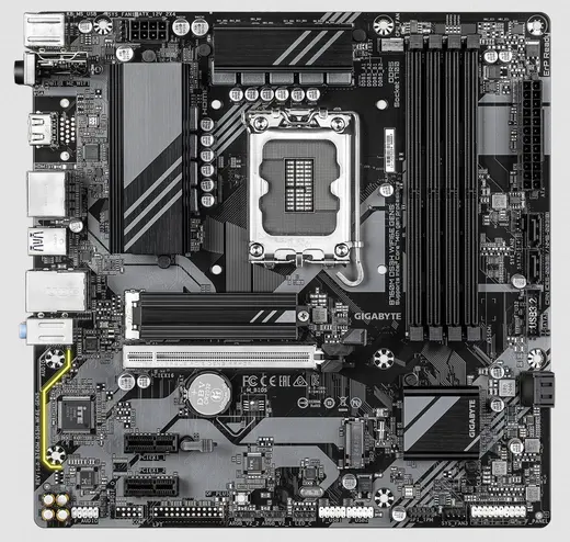 GIGABYTE B760M-DS3H-WF6E-GEN5 1700P DDR5 SES GLAN DP/HDMI SATA3 USB3.2 mATX alternatif görünüm