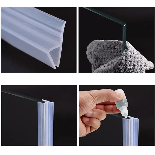 SUNUP SN-24278 SLİKON KAPI PENCERE KENAR KORUYUCU 0.6 CM - 1 METRE FİYATI alternatif görünüm
