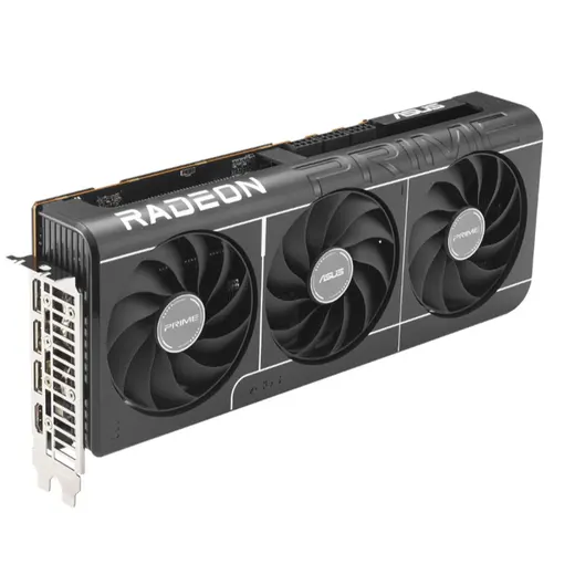 ASUS GEFORCE PRIME-RX9070XT-O16G 16GB GDDR6 256BIT 1XHDMI 3XDP EKRAN KARTI görseli 3