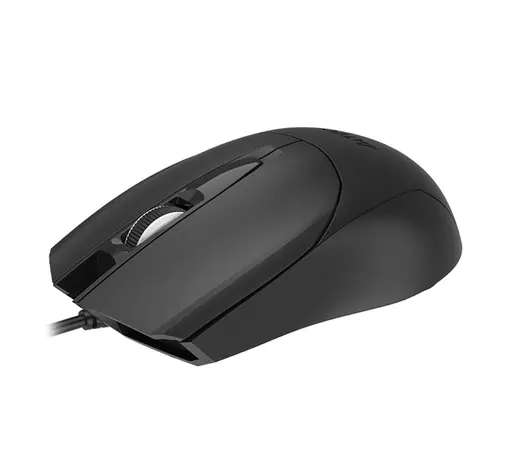 A4-Tech Kablolu Sessiz Mouse Siyah (OP-750S) görseli 3