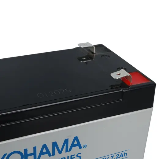 YOKOHAMA YH-127.2 12 VOLT - 7.2 AMPER UPSLER İÇİN KURU AKÜ (150 X 65 X 90 MM) görseli 4