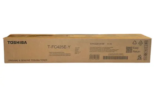 Toshiba T-FC425E-Y Orijinal Sarı Toner E-Studio 2020 2021 2520 2525 3025 4525