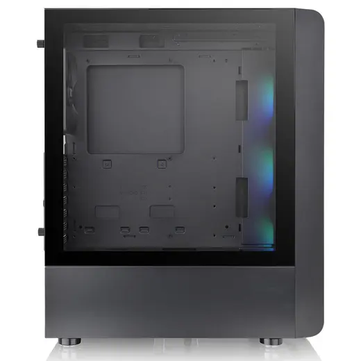 THERMALTAKE 550w 80+ S200 TG CA-3X2-55M1WE-00 3-ARGB FANLI Gaming Mid Tower PC Kasası görseli 3