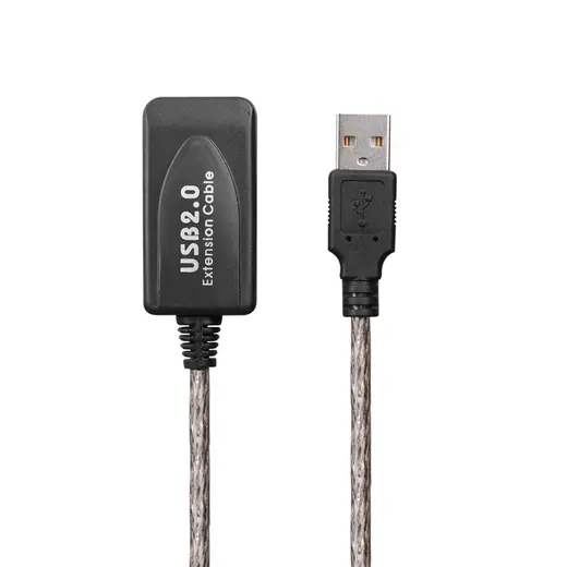 POWERMASTER PM-11426 USB 2.0 15 METRE ŞEFFAF USB UZATMA KABLOSU alternatif görünüm