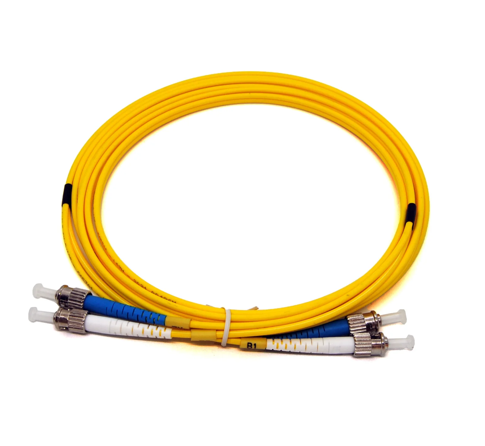 BEEK BC-FO-9STST-03 ST-ST Fiber Optik Patch Kablo, 9/125 µ, Singlemode, 3.0mm, Duplex, OS2, LSZH, 3 metre