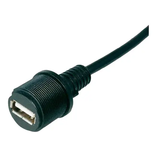 DIGITUS A-KAB-USBA-FS-1M USB A yeşil konnektör, açık uçlu kablo, 1 metre