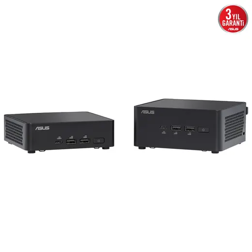 ASUS CORE 3 100U-RAM DİSK YOK-FDOS MINI PC / NUC14 PRO SLIM KIT NUC14RVKI3 / 90AR0062-M00040 görseli 1