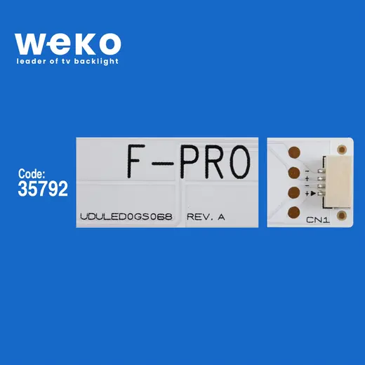WKSET-6754 35792X10 LG INNOTEK 49INCH_FUNAI_REV.A - VDVLED0GS068 REV.A 10 ADET LED BAR alternatif görünüm