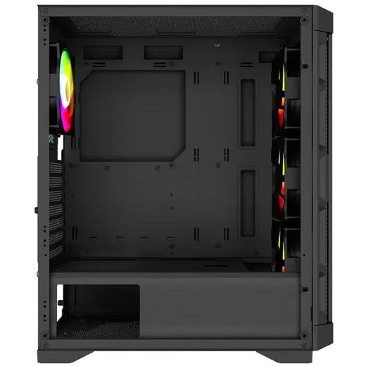 POWERBOOST 600W PB-PS7840B Gaming Mid-Tower PC Kasası görseli 3