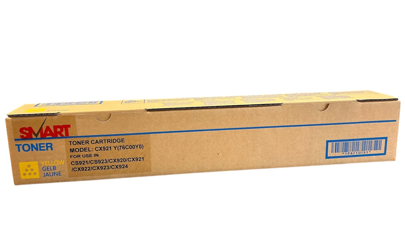 Lexmark CX-920 CX-921de 76C00Y0 Smart Sarı Toner CX-922de CS-921de CS-923de