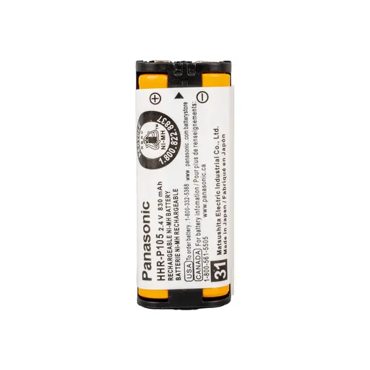 POWERMASTER PM-20119 2.4 VOLT - 600 MAH TELSİZ TELEFON PİLİ (MP105)(HHR-P105) alternatif görünüm