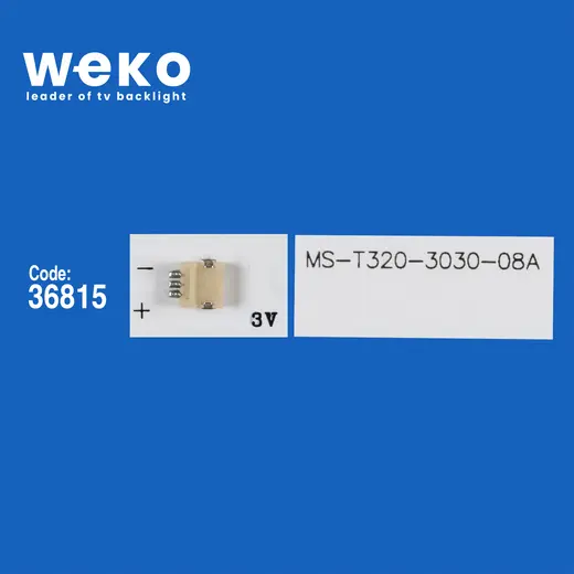 WKSET-6010 36815X2 MS-T320-3030-08A MC-32A06X 2 ADET LED BAR (3V6LED57,5CM) alternatif görünüm