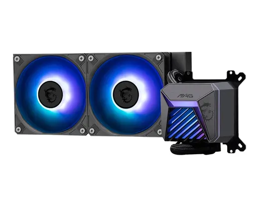 MSI 240mm MAG CORELIQUID A15 240 ARGB AM5-1851p Sıvı Soğutmalı İşlemci Fanı görseli 6