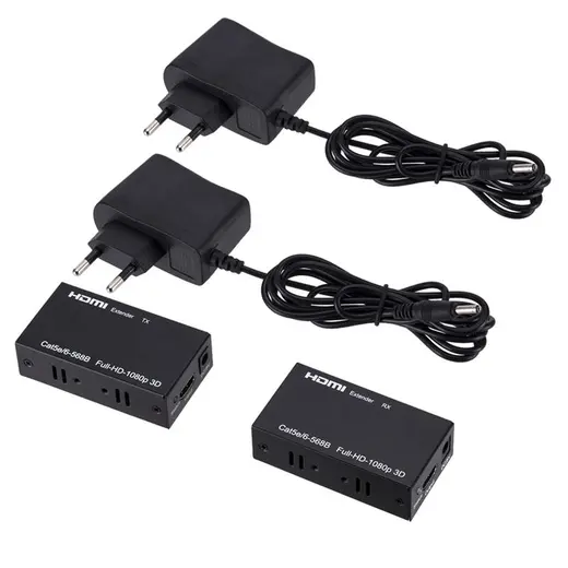 SENSEI HDTV EXTENDER CAT-5E/6 60 METRE 1080P HDMI AKTARICI görseli 3