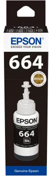 EPSON C13T66414A (T664) 70ML BLACK MUREKKEP