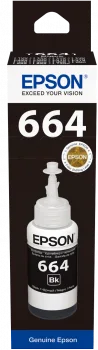 EPSON C13T66414A (T664) 70ML BLACK MUREKKEP