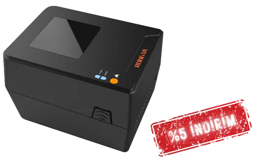 Rongta RP400A Barkod Yazıcı Usb, Seri, LPT,Ethernet Bağlantılı görseli 2