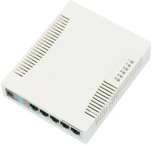 Mikrotik RB260GS 5 x Gigabit 1x SFP Case SwOS , Layer2 Switch , Fiber Dönüştürücü