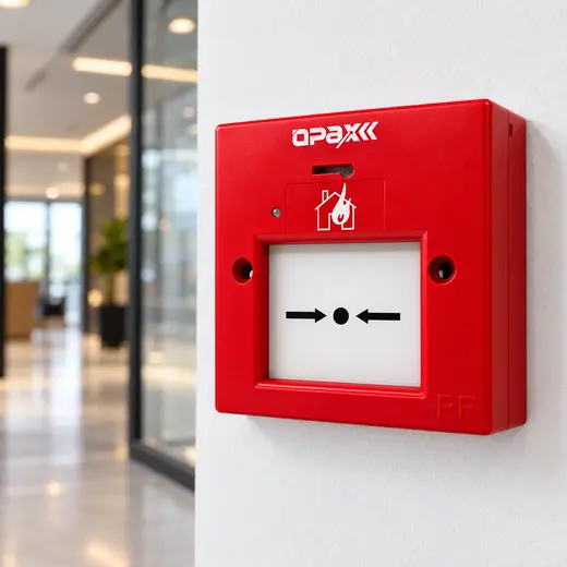 OPAX-MCP Kablolu & Kablosuz Resetlenebilir Yangın İhbar Butonu | 868 MHz Manual Call Point görseli 3