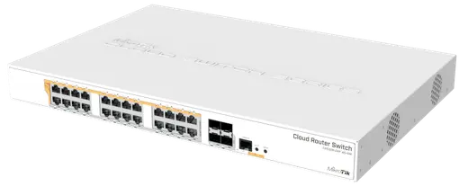 Cloud Router Switch CRS328-24P-4S+RM with RouterOS L5 24 PORT 480W PoE alternatif görünüm