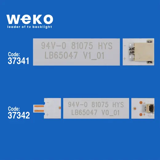 WKSET-6673 37341X7 37342X7 LB65047 V1_03/LB65047 V0_03 14 ADET LED BAR alternatif görünüm