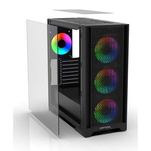 INCA EMG-17XB Gaming Mid-Tower PC Kasası ARGB Kontrolcü görseli 1