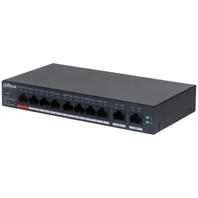 Dahua 8Port Gigabit PoE 110W (CS4010-8GT-110) alternatif görünüm