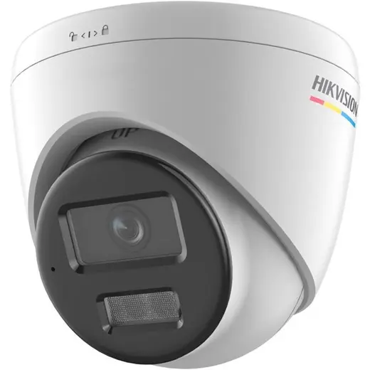 HIKVISION 2MP Dome 2.8mm ColorVu IP Kamera DS-2CD1327G2H-LIUF görseli 1