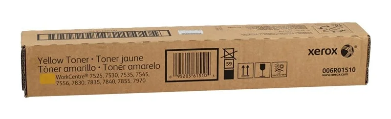 Xerox WC 7525 Orjinal Sarı Toner WC 7545 7530 7535 7545 7556 7855 7835 006R01518
