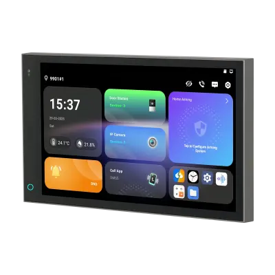 DAHUA SCP3024A-B 7" ANDROID POE 4-WIRE-HYBRID/IP AKILLI INTERKOM MONITOR alternatif görünüm