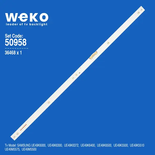 WKSET-5958 36468X1 S_K5.5/6.2K_49_SFL70_64LED_REV2.0_160129_LM41-00300A 1 ADET LED BAR (64LED)