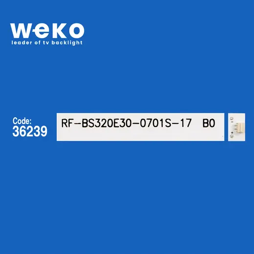WKSET-5865 36239X3 RF-BS320E32-0701S-16 A0 3 ADET LED BAR alternatif görünüm